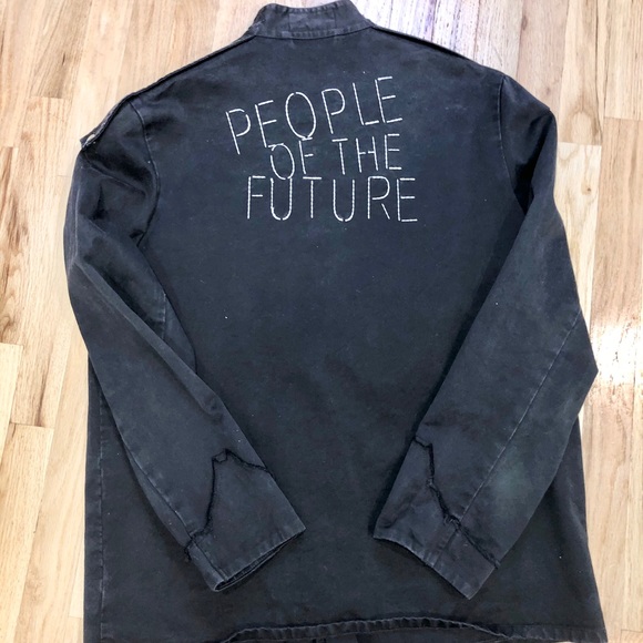 People of the future stitched shirt/jacket